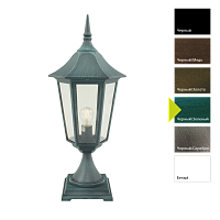 Фонарь-пьедестал Norlys, MODENA BIG BG (Черный/Зеленый)