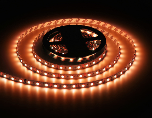 Светодиодная лента 12В 5050 60Led 14.4Вт/м Цветная RGB IP20 5м фото 13 Светодиодная лента 12В 5050 60Led 14.4Вт/м Цветная RGB IP20 5м фото 13