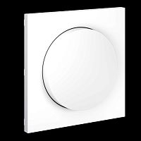 Накладка для светорегулятора поворотно-нажимного S70 (белый матовый) Voltum VLS002002