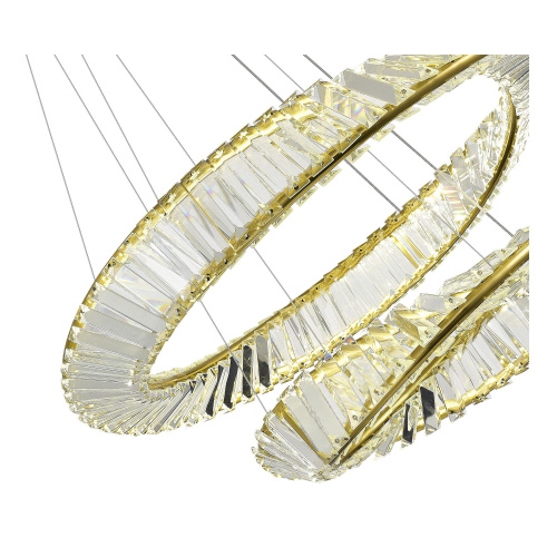 SL6204.301.02 Светильник подвесной ST-Luce Латунь/Прозрачный LED 1*52W 4000K RITORTO фото 3