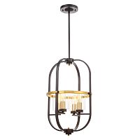 Подвесной светильник Lumina Deco Monterey LDP 1141-4 BK+MD