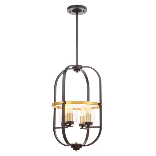 Подвесной светильник Lumina Deco Monterey LDP 1141-4 BK+MD Подвесной светильник Lumina Deco Monterey LDP 1141-4 BK+MD