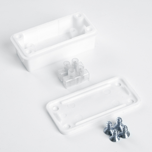 LD271 Коннектор соединительный для Белт-лайт, белый фото 2 LD271 Коннектор соединительный для Белт-лайт, белый фото 2