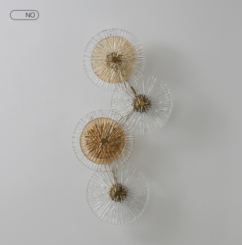 Настенный светильник OM2033-4 gold фото 4