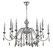 Crystal Lux Люстра Crystal Lux MERCEDES SP6+6 CHROME/SMOKE