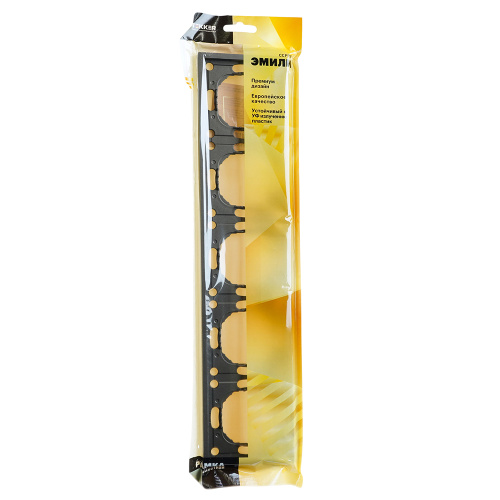 Рамка STEKKER, PFR00-5005-09 5-местная, серия Эмили, антрацит, soft touch фото 6