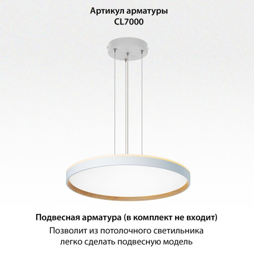 Потолочный светодиодный светильник Citilux Etalon CL750500R фото 10