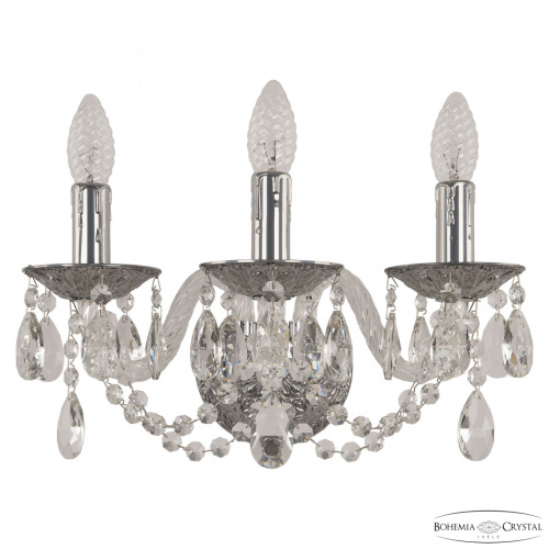 Бра AL16302B/3/141 CG Bohemia Ivele Crystal (Богемия Ивеле Кристалл)