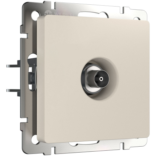 ТВ-розетка оконечная (айвори матовый) W1183062 ТВ-розетка оконечная (айвори матовый) W1183062