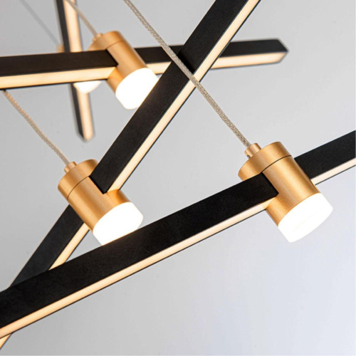 Подвесной светодиодный светильник Arte Lamp Errai A2195SP-5BK фото 3