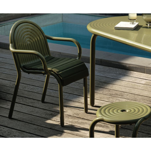 Подушка Groove Seat Moss фото 3