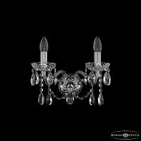 Бра хрустальные 1413B/2/141 Ni Bohemia Ivele Crystal (Богемия Ивеле Кристалл)