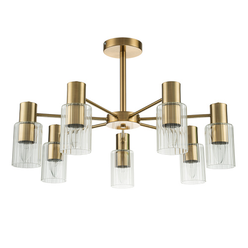 Светильник на штанге Escada 2120/7P E14*40W Gold фото 2 Светильник на штанге Escada 2120/7P E14*40W Gold фото 2