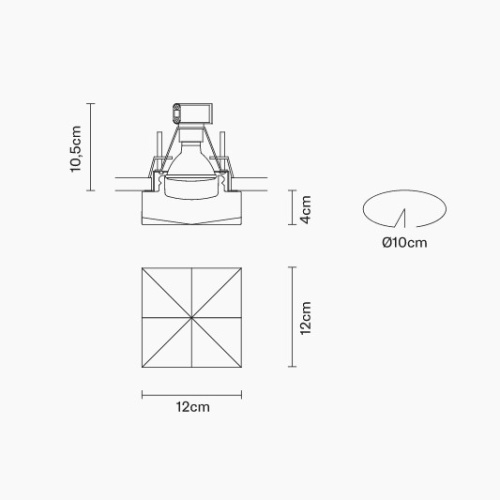 Встраиваемый светильник D27F2901 фото 2 Встраиваемый светильник D27F2901 фото 2
