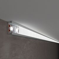 Накладной алюминиевый профиль для светодиодной ленты LL-2-ALP006