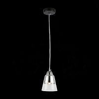 SLE102903-01 Подвес Черный, Хром/Прозрачный E27 1*40W LIRINO