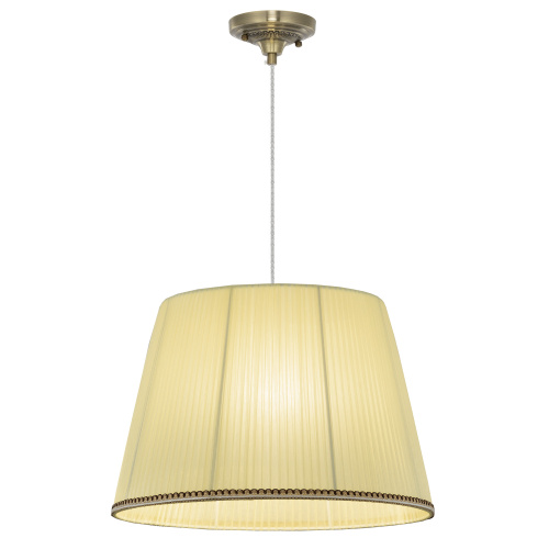 Citilux Вена CL402033 Подвесной светильник бронза с кремовым абажуром фото 4 Citilux Вена CL402033 Подвесной светильник бронза с кремовым абажуром фото 4