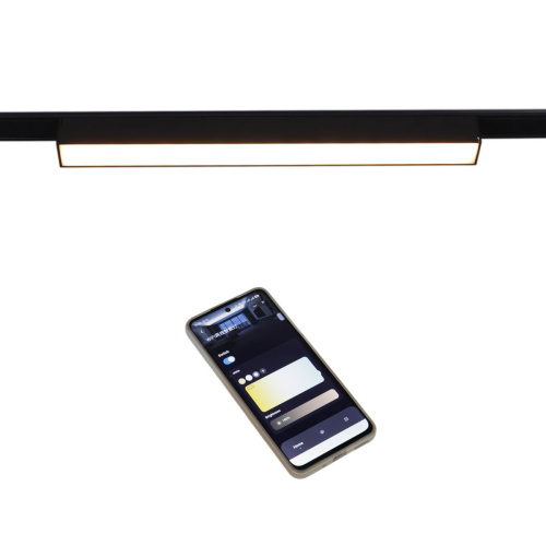 Трековый магнитный светильник Reluce 13003-9.3-001UR magnetic LED10W BK CCT+SMART фото 4