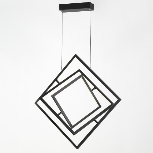 Citilux Cube CL719241 Подвесная светодиодная люстра Чёрная фото 4 Citilux Cube CL719241 Подвесная светодиодная люстра Чёрная фото 4