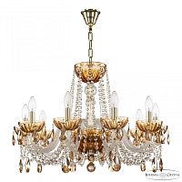 Люстра 5402/10/240 G Amber/M-1H K721 Bohemia Ivele Crystal (Богемия Ивеле Кристалл)