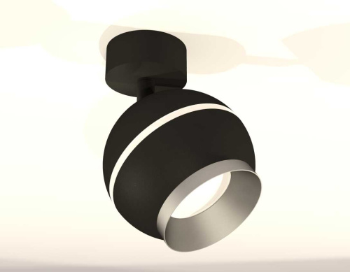 Комплект накладного светильника Ambrella light Techno Spot XM1102003 SBK/MCH черный песок/хром матовый (A2210, C1102, N7033) фото 3