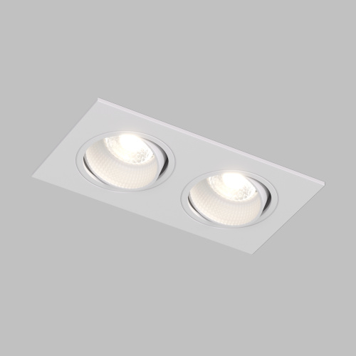 DK3072-WH Встраиваемый светильник, IP 20, 10 Вт, GU5.3, LED, белый/белый, пластик DK3072-WH Встраиваемый светильник, IP 20, 10 Вт, GU5.3, LED, белый/белый, пластик