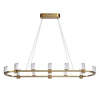 7144/65L HIGHTECH ODL26 515 Подвесной светильник античная бронза/акрилл/металл IP20 LED 69W 3830Лм 3000K 180° 220V DEFANCE