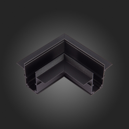 ST007.429.12 Угол-соединитель для встраиваемого магнитного шинопровода под ГКЛ 12мм ST-Luce Черный SKYLINE 48 фото 3 ST007.429.12 Угол-соединитель для встраиваемого магнитного шинопровода под ГКЛ 12мм ST-Luce Черный SKYLINE 48 фото 3