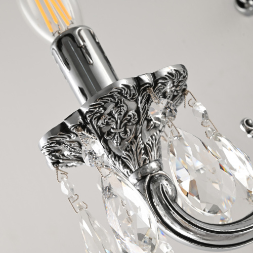 Бра с хрустальными подвесками AL7801B14/2/175 B NB Bohemia Ivele Crystal (Богемия Ивеле Кристалл) фото 9