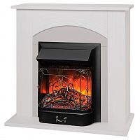Электрокамин RealFlame Hanna WT с очагом Majestic Lux Black