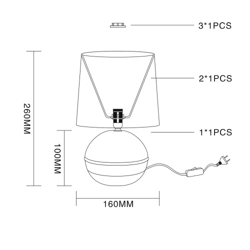 Настольный светильник Escada 10169/L E14*40W Brown фото 9 Настольный светильник Escada 10169/L E14*40W Brown фото 9