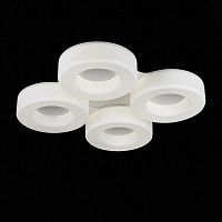 SL886.552.04 Светильник потолочный ST-Luce белый/ LED 4*24W 4100K LORDIN