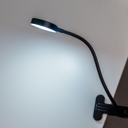 Citilux Ньютон CL803071N LED Лампа на прищепке с диммером Чёрная фото 4 Citilux Ньютон CL803071N LED Лампа на прищепке с диммером Чёрная фото 4