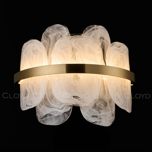 Бра Cloyd COLD W1 / выс. 28 см - латунь (арт.20419) Бра Cloyd COLD W1 / выс. 28 см - латунь (арт.20419)