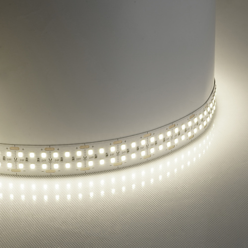 Лента светодиодная двухрядная, 288SMD(2835)/м 30Вт/м 24V 5000*20*1.8мм 4000К, IP20 , LS509 FERON фото 2