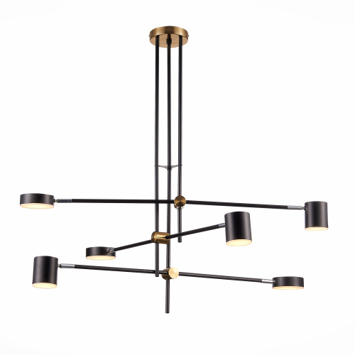 SL1604.432.06 Светильник потолочный ST-Luce Черный, Латунь/Черный LED 6*5W 3000K RODRIGO фото 15