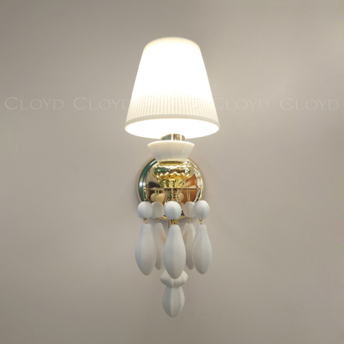 Бра Cloyd LOTTIE-B W1 - белая керамика (арт.20336) фото 3