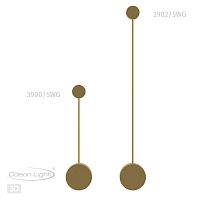 3902/5WG HIGHTECH ODL20 000 золотистый/металл Настенный светильник LED 4000K 5W 220V SATELLITE