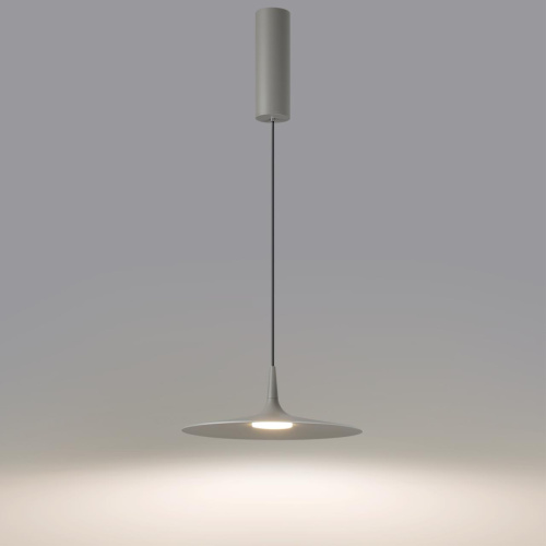 7038/12L HIGHTECH ODL25 000 серый/металл/акрил Подвесной светильник IP20 LED 12W 3000K AC90-260V SOMBRA фото 6