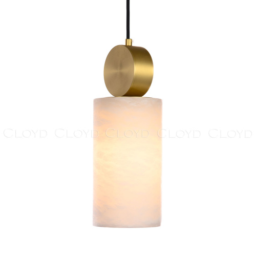Подвесной светильник Cloyd PILAT-B P1 / Ø12 см - алебастр - латунь (арт.11198) фото 2 Подвесной светильник Cloyd PILAT-B P1 / Ø12 см - алебастр - латунь (арт.11198) фото 2