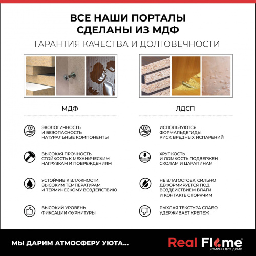 Электрокамин RealFlame Theodor GR грей софт с очагом Fobos Lux Black фото 2