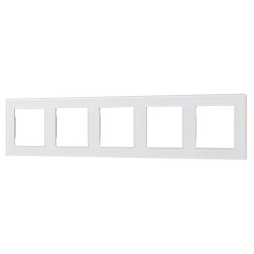 Рамка стеклянная FRM-GLARE-GS-5-WH Arlight 043805 Рамка стеклянная FRM-GLARE-GS-5-WH Arlight 043805
