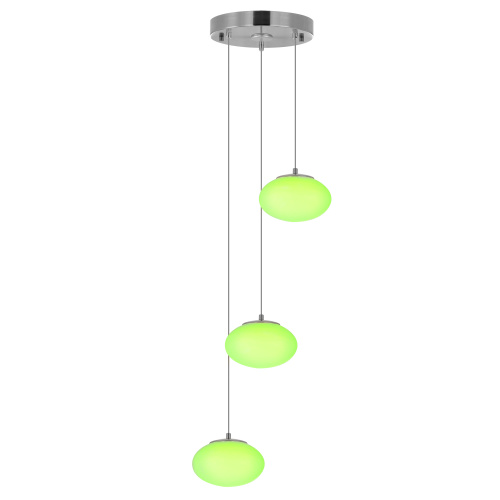 Citilux ATMAN CL226A031 LED RGB Умная каскадная люстра Матовый Хром фото 4 Citilux ATMAN CL226A031 LED RGB Умная каскадная люстра Матовый Хром фото 4