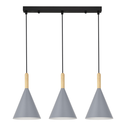 SLE1255-413-03 Светильник подвесной Черный/Серый E27 3*40W ARKET фото 6 SLE1255-413-03 Светильник подвесной Черный/Серый E27 3*40W ARKET фото 6