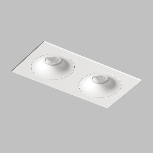 DK2122-WH Встраиваемый светильник, IP 20, 50 Вт, GU10, белый, алюминий фото 4