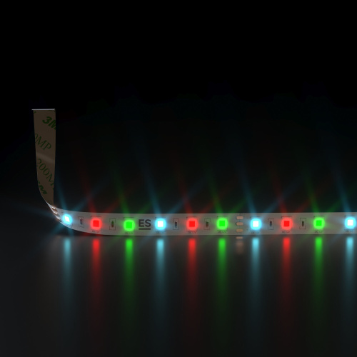 Светодиодная лента 12 В 14,4 Вт/м 60 Led/м 5050 IP20, RGB, 5 м Лента светодиодная 12V 14,4W 60Led 5050 IP20 RGB, 5м фото 2 Светодиодная лента 12 В 14,4 Вт/м 60 Led/м 5050 IP20, RGB, 5 м Лента светодиодная 12V 14,4W 60Led 5050 IP20 RGB, 5м фото 2