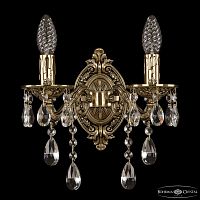 Бра бронзовые 7026B1/2/125 B GB Bohemia Ivele Crystal (Богемия Ивеле Кристалл)