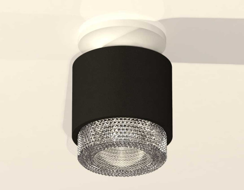 Комплект накладного светильника Ambrella light Techno Spot XS7511042 SBK/SWH/CL черный песок/белый песок/прозрачный (N7925, C7511, N7191) фото 2