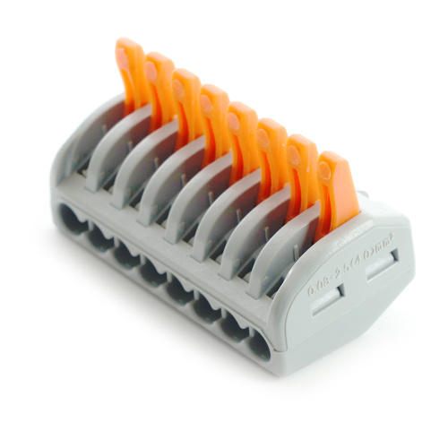 Клемма строительно-монтажная 8-проводная STEKKER, LD222-418 фото 3