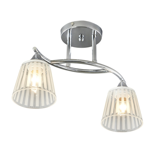 Потолочный светильник Escada 1124/2PL E27*60W Chrome Потолочный светильник Escada 1124/2PL E27*60W Chrome
